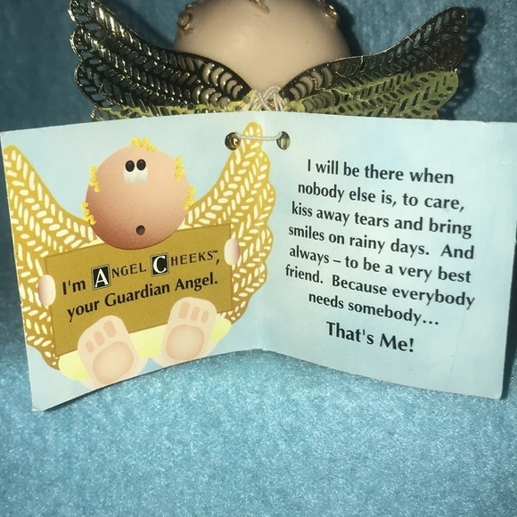 ANGEL Cheeks Kirk’s Critters by Russ Berrie NEW - Picture 10 of 11